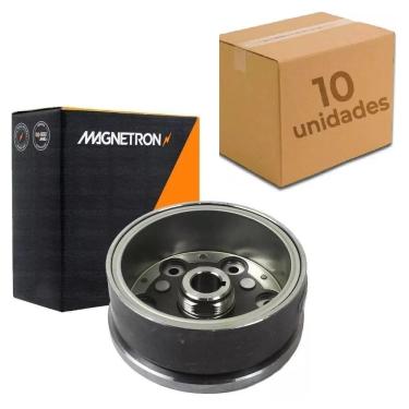 Imagem de Volante Honda Cg 125 Fan 2009 A 2015 Es Bros 125 Es 2013 A 2015 Magnetron Kit 10 Peças