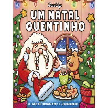 Imagem de Natal Quentinho, Um (Cozy Christmas) - O Livro De Colorir Coco Wyo