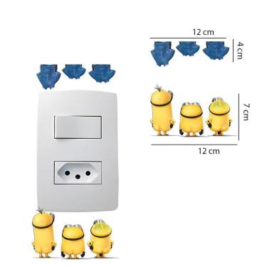 Imagem de Adesivo De Interruptor Minions Mod05