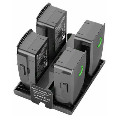 Imagem de Carregador de bateria WANSUPYIN LED digital de 4 portas para DJI Mavic