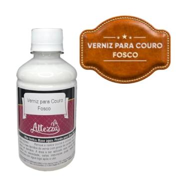 Imagem de Verniz Para Couro Altezza legítimo ou Couro Sintético Acabamento Fosco - Escolha o Tamanho (250m)