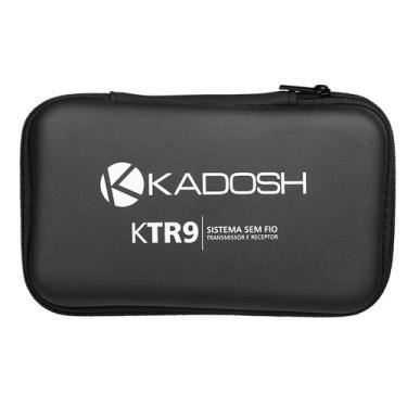 Imagem de Transmissor E Receptor P10 Sem Fio UHF KTR9 Kadosh Bateria Recarregave