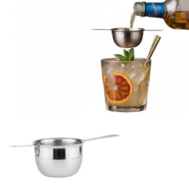 Imagem de Dosador Medidor De Bebidas Inox 50ml Bar Drinks Gin Com Alça de Apoio Jigger Barman (1)