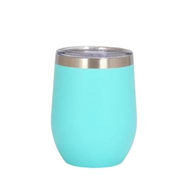 Imagem de Copo Copo TéRmico 360ml com Tampa Transparente MantéM Gelado por 4 Horas, Perfeito para Sua Bebida(Turquesa)