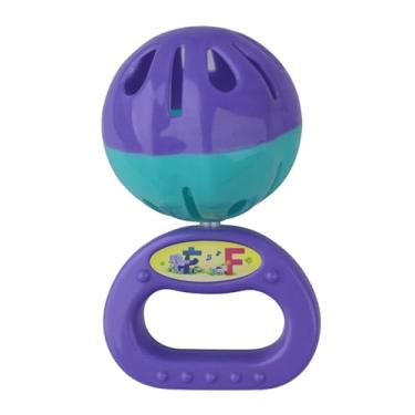 Imagem de BRINQUEDO BEBE DIVERTIDO RECOMENDADO PARA + 6 MESES (10 cm roxo/verde)