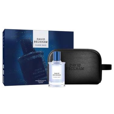 Imagem de Kit Perfume David Beckham Classic Blue 50ml + Necessaire