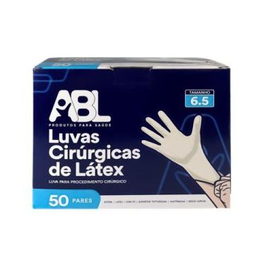 Imagem de Kit Luva Cirúrgica Estéril Com Pó Abl Premium 50 Pares T:7,0