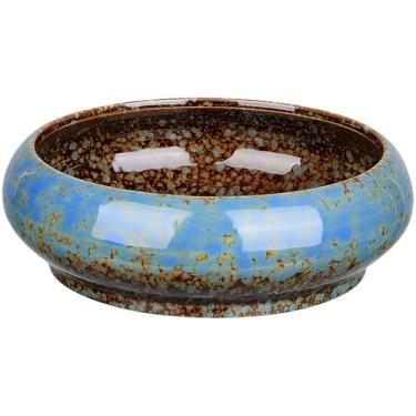 Imagem de Toyvian Vaso Em Formato de Lótus (1 Unidade): Vaso de Cerâmica de 18,5 Cm (7,27 Polegadas) para Plantas Em Formato de Lótus, Ideal para Cultivo Hidropônico, Bonsai E Suculentas, Além de Ser