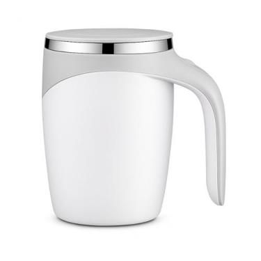 Imagem de Caneca Térmica Mixer Magnética Copo Misturador 380ml c Tampa - Friburg