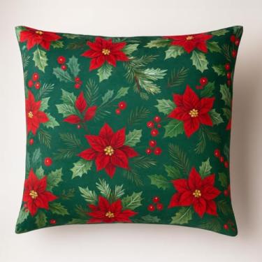 Imagem de Mini Almofada Natalina Decorativa – Enfeite de Natal para Sofá, Mesa e Ambiente Festivo com Design Encantador (Árvore de Natal)