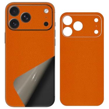 Imagem de SUKIDIOVQ Para iPhone 17 Pro Skin Wrap Using 3M 2080 Fibra de Carbono Favo de Mel Camuflagem Adesivo de Telefone Uma Peça Película Vinil Decalque Protetor de Vidro para Parte Traseira