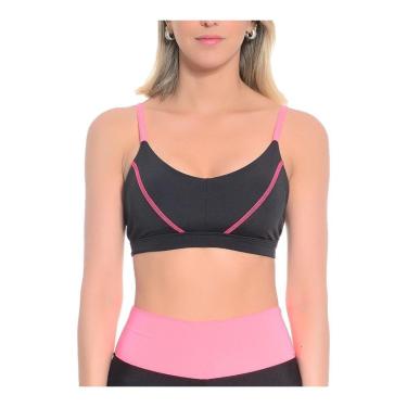 Imagem de Top Shark Beach Tennis Contrastante SHF23I016 Feminino-Feminino