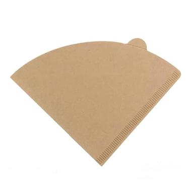 Imagem de 100 peças V02 60 papéis de filtro de café cônicos descartáveis: escolha conveniente de preparação para várias máquinas de café para derramar e gotejar