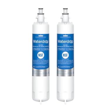 Imagem de Waterdrop WD-F19C Substituição para GE® RPWFE, RPWF (com CHIP) Filtro de água de geladeira, compatível com GFE28GBLTS, GFE28GGKBB, GFE28GSKSS, PFE28KSKSS, PFE28KMKES, GFD28GMLES, GYS22GSNSS, 2 filtros