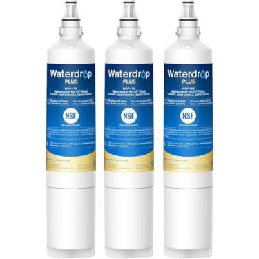 Imagem de Waterdrop Plus 5231JA2006A NSF 401&53 certificado, substituição para LG® LT600P®, KENMORE® 9990, 46-9990, WFC2001, LFX25960ST, rwf1000a filtro de água para geladeira, 3 filtros (o pacote pode variar)
