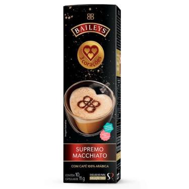Imagem de Café em Cápsulas Supremo Macchiato Baileys 3Corações 10un.