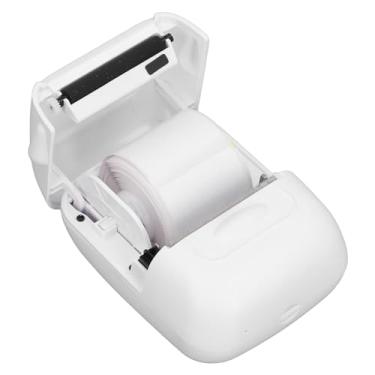 Imagem de Generic Impressora de Etiquetas Térmicas BT, 203dpi Sem Necessidade de Tinta Impressora Térmica Portátil Com 1 Rolo de Papel, Impressoras de Etiquetas de Mesa para Home Office, Escolas,