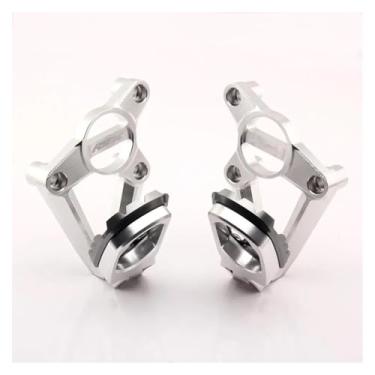 Imagem de Anti-derrapante Apoio para os pés apoio para cnc para xadv 750 x-adv x adv xadv750 2017 2018 2019 2020(White Titanium)