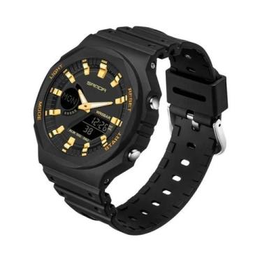 Imagem de Relógio De Pulso Masculino À Prova d'Água, Esportivo, Militar, Quartz,