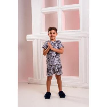 Imagem de Pijama kids Manga Curta Personagens Vingadores Quadrinhos-Masculino