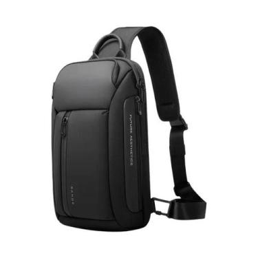 Imagem de Bolsa De Peito Oxford Impermeável Masculina, Grande Capacidade, Bolsa 