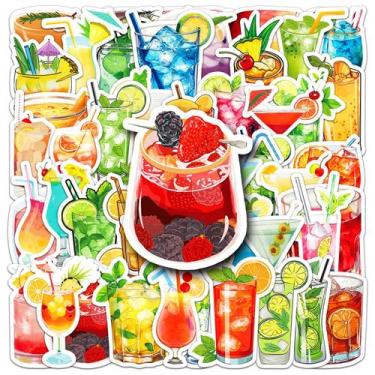 Imagem de Decalques de vinil e adesivos de coquetel à prova d'água para crianças