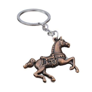 Imagem de Chaveiro Creative Horse Equestrian Design em liga de zinco - yiweisai