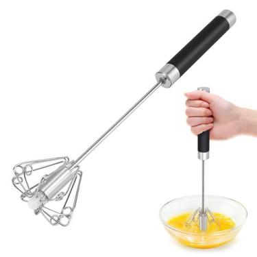 Imagem de Egg Beater Whisk Estink Stainless Steel Manual Push