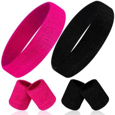 Imagem de Conjunto de pulseiras Hungdao, 6 peças para basquete e futebol infanti