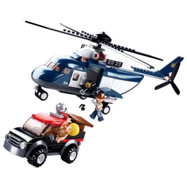 Imagem de Conjunto de blocos de construção DAHONPA Police Rotor Craft City Helic