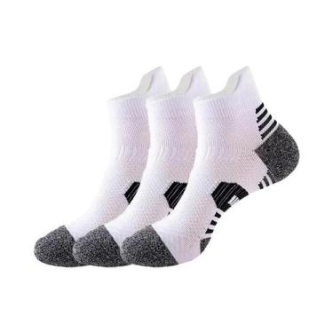 Imagem de Meias Esportivas Antiderrapantes De Secagem Rápida Para Homens E Mulhe