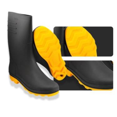 Imagem de BOTA DE BORRACHA GALOCHA IMPERMEÁVEL VONDER CHUVA MOTOBOY MOTOQUEIRO P