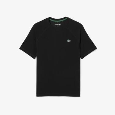 Imagem de Camiseta Esportiva Stretch Ultra Dry - Lacoste, GG, Preto