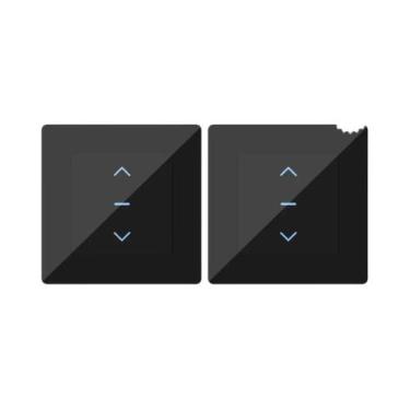 Imagem de Interruptor Inteligente WiFi Para Cortinas MOES Com Design Touch Para 