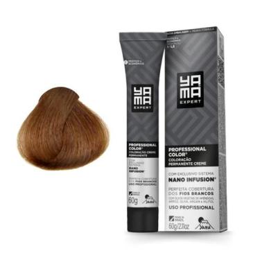 Imagem de Coloração Nano Infusion 7.17 Louro Médio Acinzen Marrom Yamá - Yama