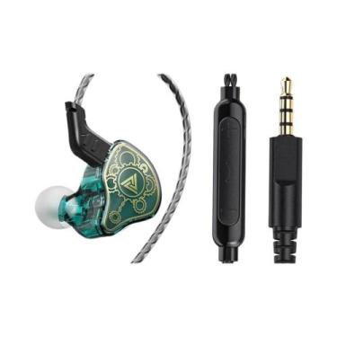 Imagem de Fones De Ouvido HiFi 3D Estéreo Com Fio QKZ Hi7T, Earbuds Intra-auricu