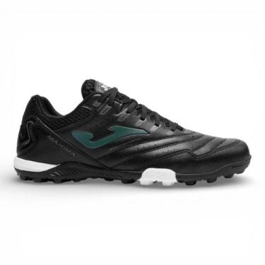 Imagem de Chuteira Joma Society Couro Adulto Maxima Alto Desempenho -, Preto, Ve