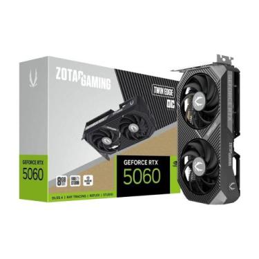 Imagem de Placa de Vídeo Zotac RTX 5060 8GB GDDR7 Twin Edge ZT-B50600H-10M