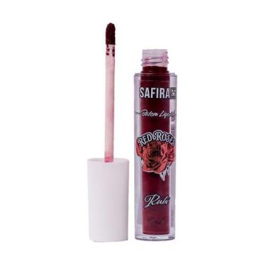 Imagem de Batom Líquido Cremoso 4ml Nº 5 Rubi Coleção Red Roses Safira - SAFIRA 