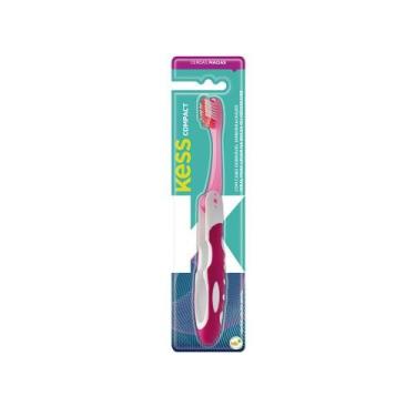 Imagem de Escova Dental Kess Compact Macia