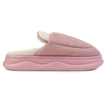 Imagem de Pantufa Feminina Europa Rosa - 8033, Rosa, 37/38