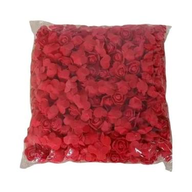 Imagem de Cabeças De Rosa Artificial De PE De 3,5CM, 500 Peças Para Decoração De