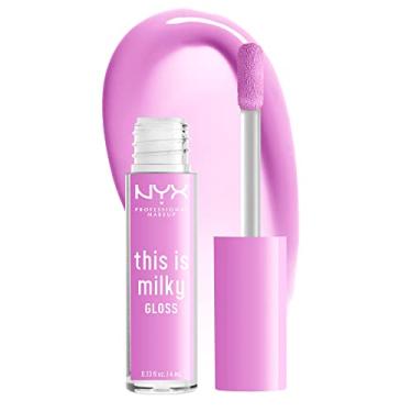 Imagem de NYX PROFESSIONAL MAKEUP This Is Milky Gloss, Vegan Lip Gloss - Lilac Splash