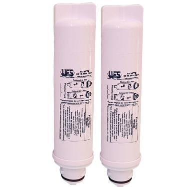 Imagem de Kit 2 Filtro Refil Para Purificador de Água Electrolux - modelos PE 11 - PA 21 - PA 26 - PA 31