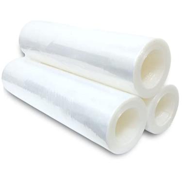 Imagem de Bobina Rolo 12Kg Filme Stretch 500mmX0,30mic Virgem Sem Tubo