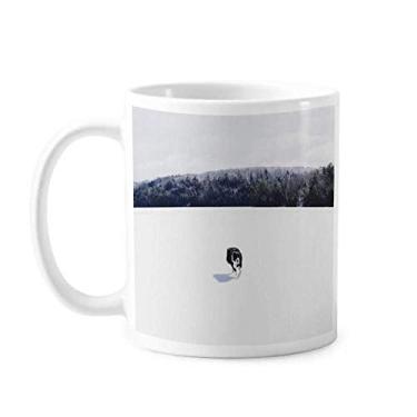 Imagem de Caneca de cerâmica para foto de animal de estimação de cerâmica copo de porcelana para café