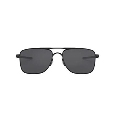 Imagem de Óculos de Sol Oakley Gauge 8 0OO4124 412401 Tam 62 / Preto Fosco - Lentes Grey