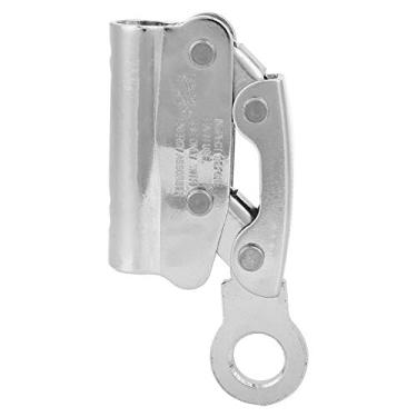 Imagem de MUNEFE Equipamento de escalada, dispositivo de bloqueio de corda de alta altitude, equipamento de rapel para escalada profissional ou trabalho de resgate (ponto de suspensão com furo redondo)