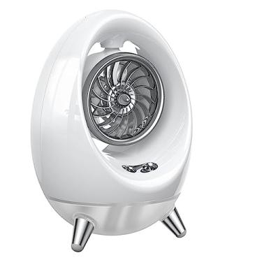 Imagem de Ventilador de resfriamento de ar condicionado portátil resfriador de ar evaporativo, mini refrigerador de ar, 4 velocidades de vento e design de spray, 2-6 horas de vida útil da bateria, adequado para
