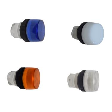 Imagem de Frontal Sinaleiro 22mm 221 - Ace Schmersal Laranja Cod. 221/14